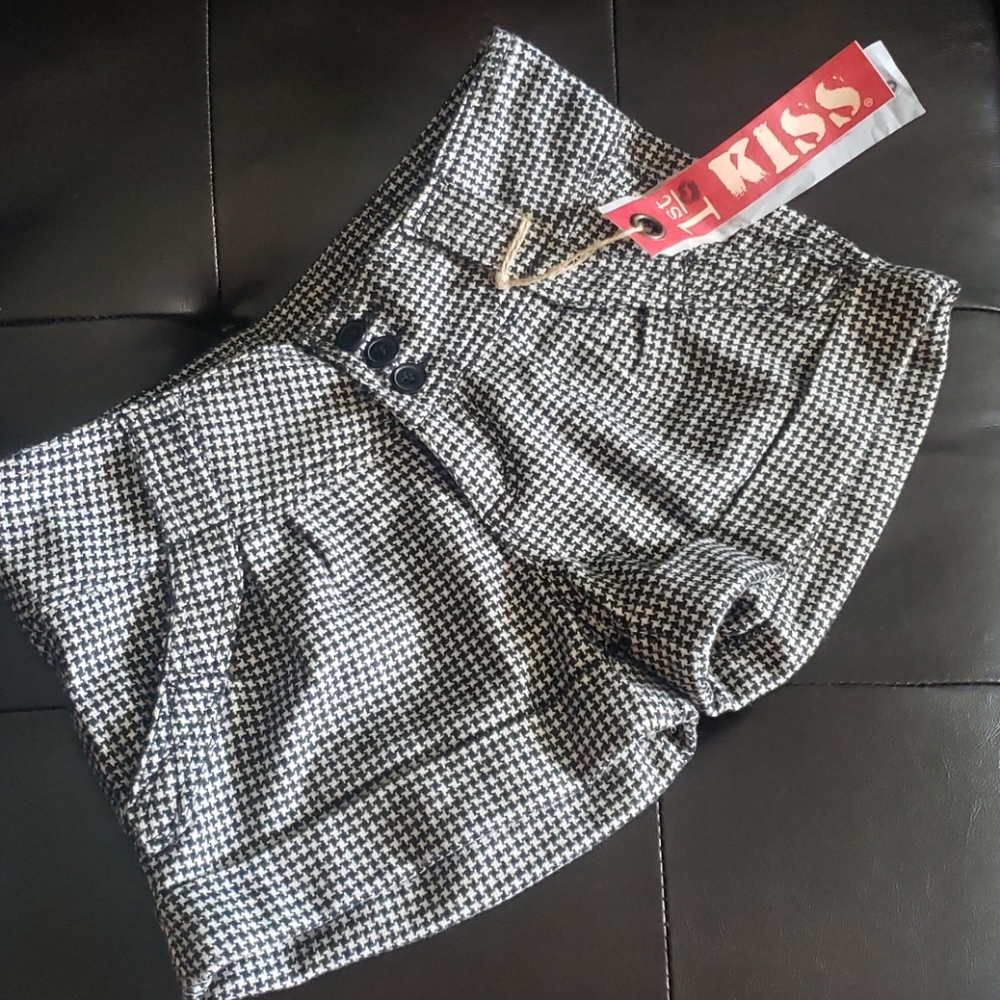 Houndstooth Shorts